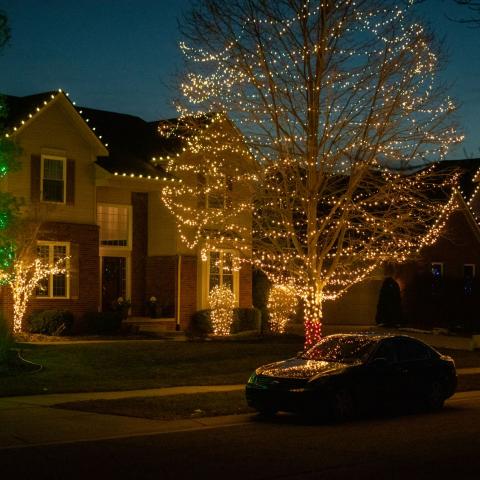 Christmas lights