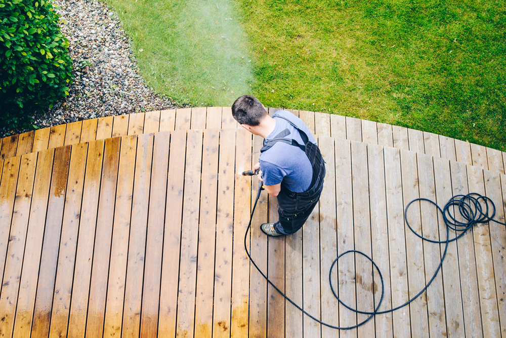 deck power washing