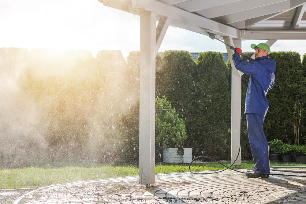 power washing