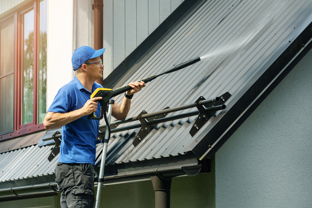 roof washing