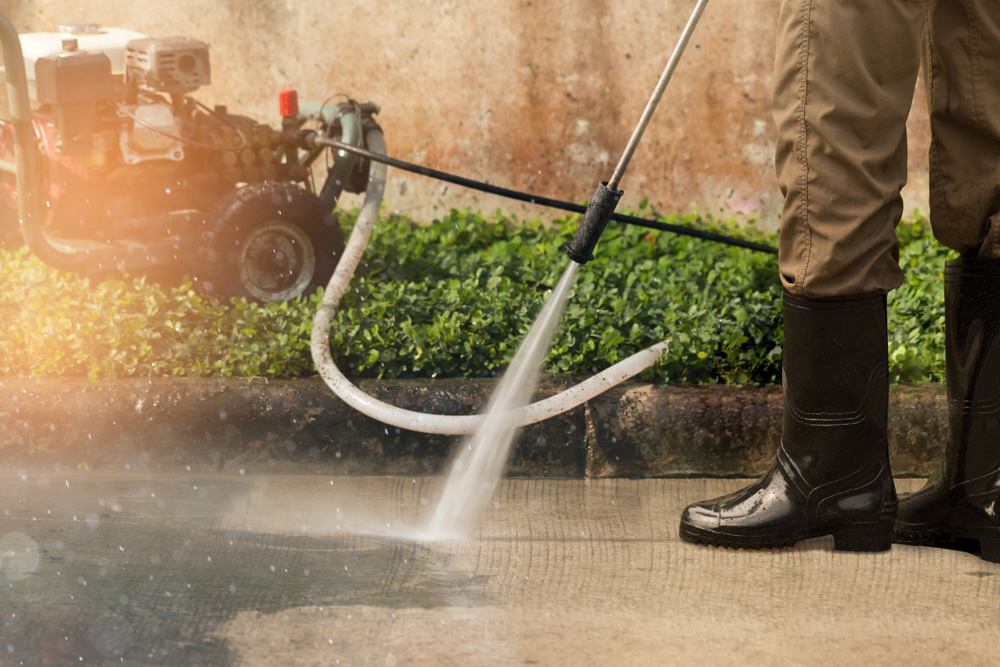 sidewalk cleaning